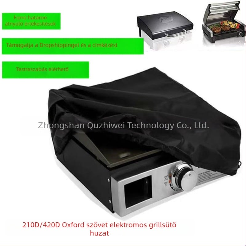 210D elektromos grill porvédő, kisebb méretű, Blackstone asztali grillhez megfelelő