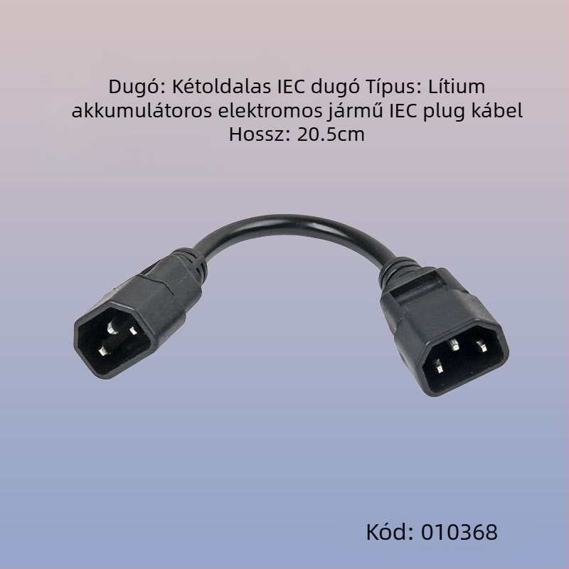 DC XLR csatlakozó adapterkábel lítium-ionos elektromos járműhöz