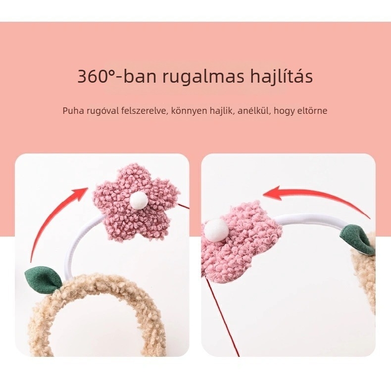 Multifunkcionális babahajpánt nyugtató játékkal a pelenkázás közben