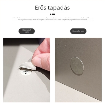 Öntapadós PVC három az egyben dekoratív fedél bútorok csavarfurataihoz, vízálló és porálló.