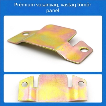 H- alakú kanapé illesztőbetét, vastag fém zsanérral és csattal
