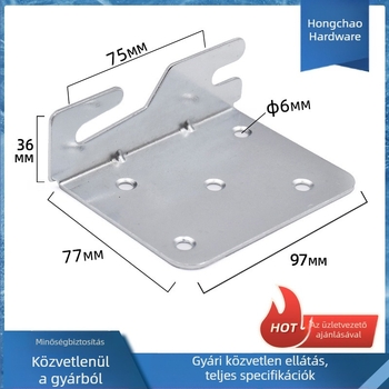 Masszív ágycsukló pánt, európai stílusú, tömörfa ágyhoz