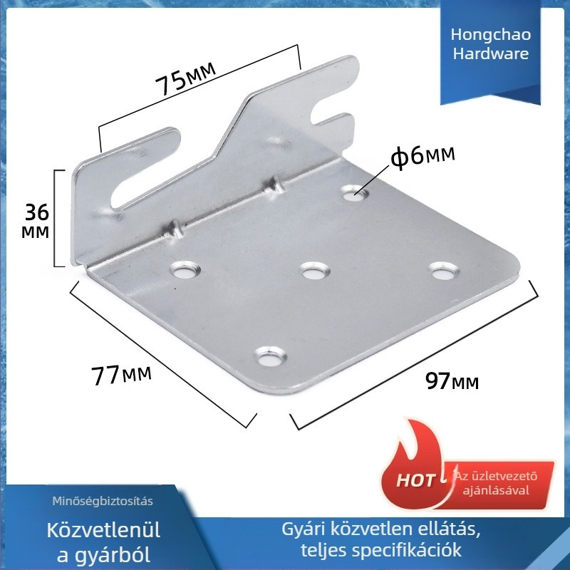 Masszív ágycsukló pánt, európai stílusú, tömörfa ágyhoz