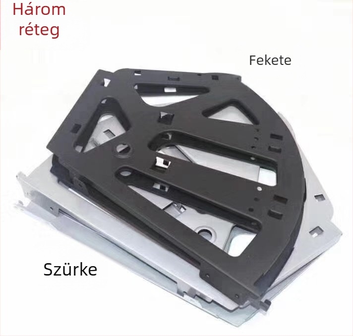 Cipősszekrényhez tervezett hajtogatott keret, 1-3 szintes, modell XJ001, szénacél, elektrogalvanizált felület