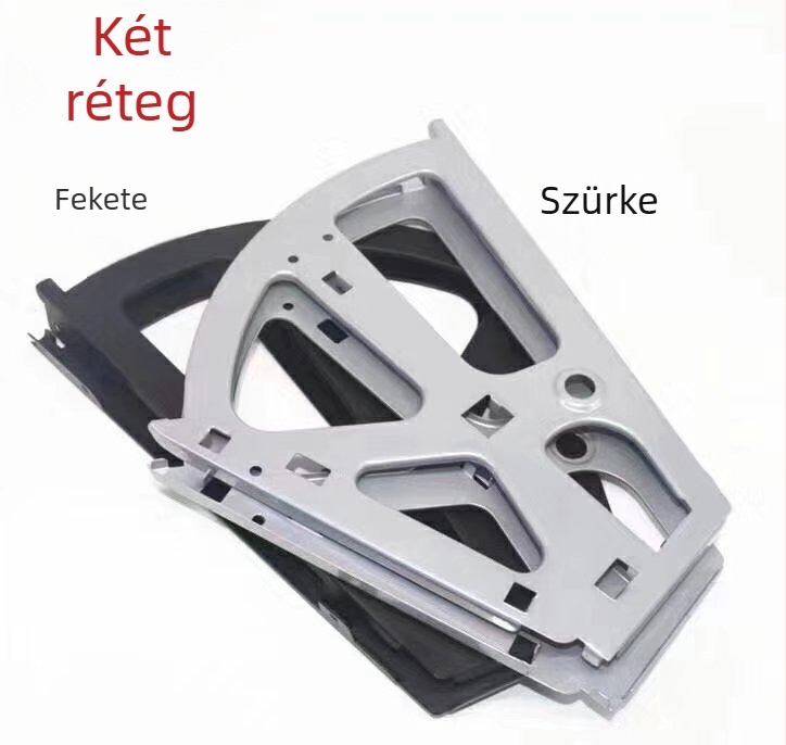 Cipősszekrényhez tervezett hajtogatott keret, 1-3 szintes, modell XJ001, szénacél, elektrogalvanizált felület