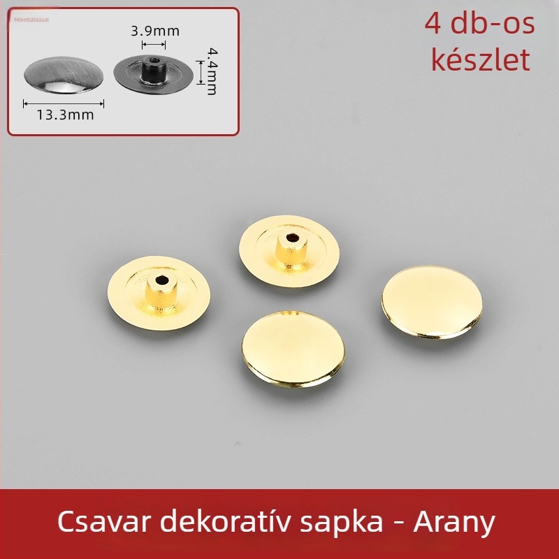 Fürdőszobai üvegajtó klipsz hatszögű csavarral, keret nélküli zuhanyajtóhoz, pántokhoz, tömítéshez, gumírozott alátét és dekoratív sapka
