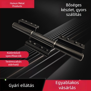 Rejtett keretes európai szabványú ablak- és ajtónyitó pánt, profil C-csatornás, alumíniumöntvözet, rozsdamentes acél