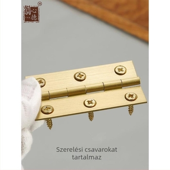Kínai stílusú gardrób ajtó pántok, réz színű pántok, ablakpántok, fürdőszobai hardver, szekrényajtó pántok