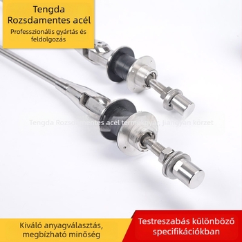 Rozsdamentes acél ablaknyitó, rúdtípusú, kézi működtetésű