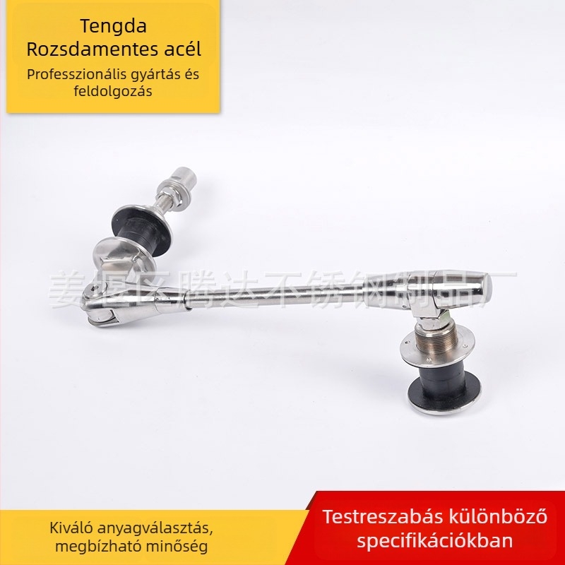 Rozsdamentes acél ablaknyitó, rúdtípusú, kézi működtetésű