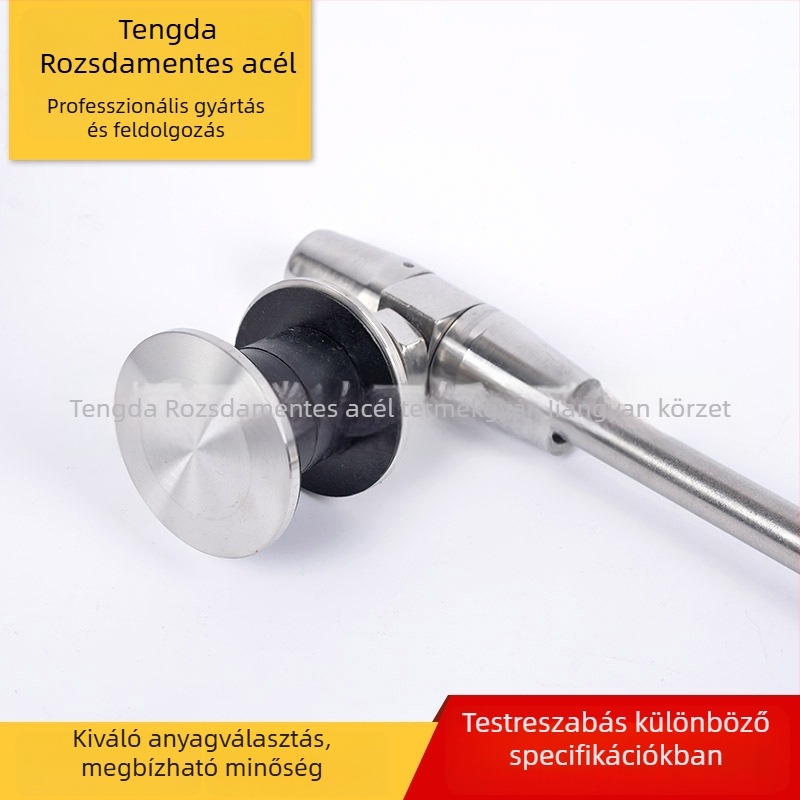 Rozsdamentes acél ablaknyitó, rúdtípusú, kézi működtetésű