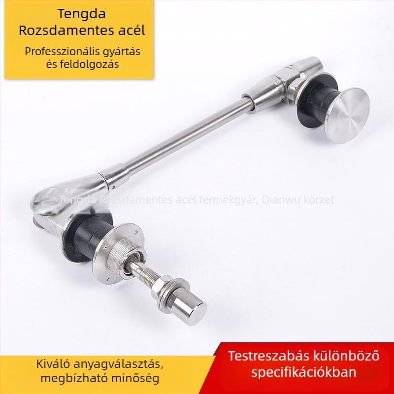 Rozsdamentes acél ablaknyitó, rúdtípusú, kézi működtetésű