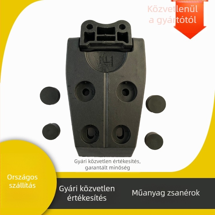 Nylon műanyag pánt, hajlított pánt, hardver összekötő alkatrészek dobozokhoz