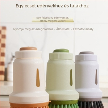 Automatizált folyadékadagolós mosogatós és fazék tisztító ecset, kiemelkedő minőségű feljavított modell a konyhának