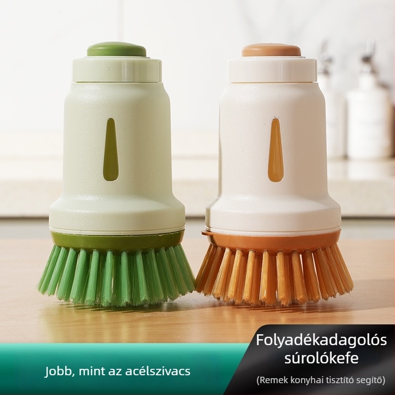 Automatizált folyadékadagolós mosogatós és fazék tisztító ecset, kiemelkedő minőségű feljavított modell a konyhának