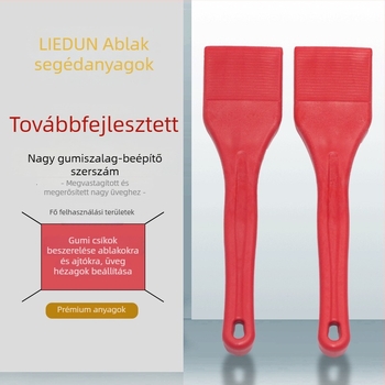 Többcélú ajtó- és ablakmontázs eszköz – PP anyagú, vastagodott, megerősített tömítőszalag és üvegnyomó pálca