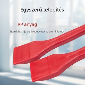 Többcélú ajtó- és ablakmontázs eszköz – PP anyagú, vastagodott, megerősített tömítőszalag és üvegnyomó pálca