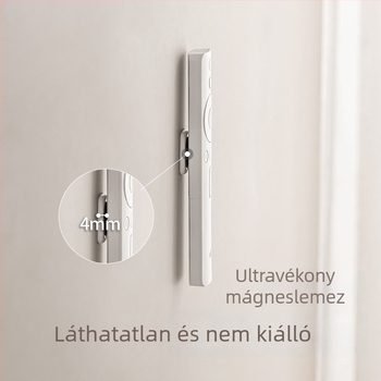 Fúrás nélküli mágneses falikampó távirányítókhoz szívókoronggal