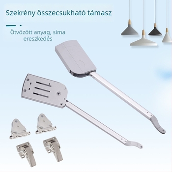 Gázrugós összecsukható szekrényajtó támasztó rúd, teleszkópos teherhordó