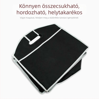 Összecsukható nem szövött anyagból készült csomagtartó rendező, többfunkciós, vízálló.