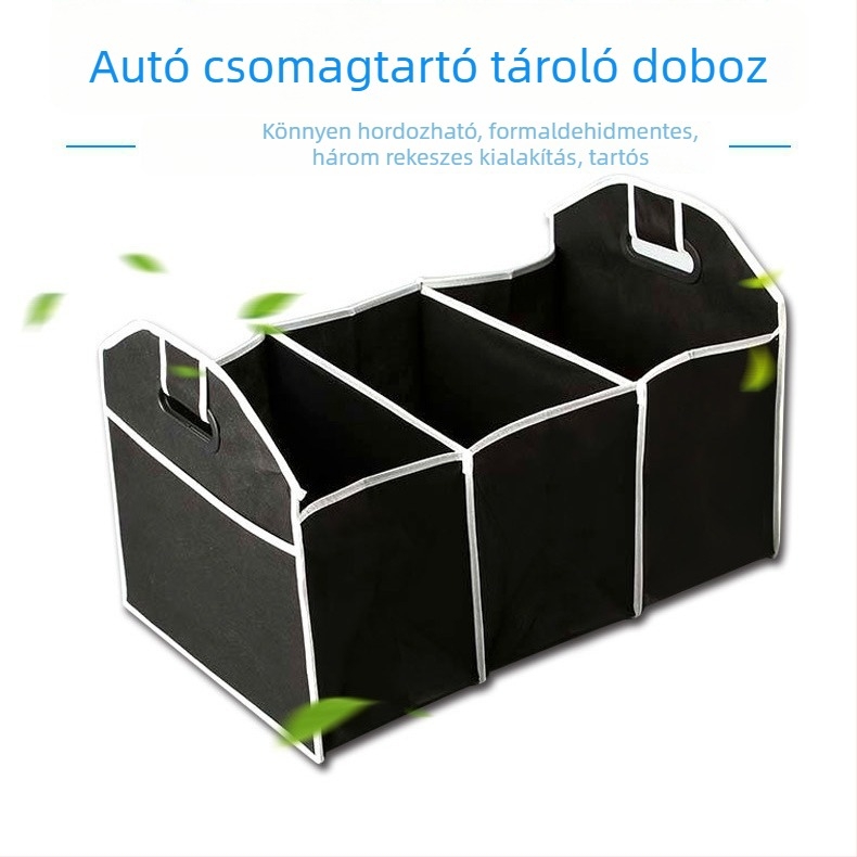 Autócsomagtartóba szánt tároló doboz – nem szőtt textilből