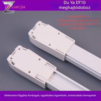 Intelligens elektromos függöny sín kiegészítők, végzárók a sínhez, Dooya DT10, Shangfei Jialisi sínhajtó doboz