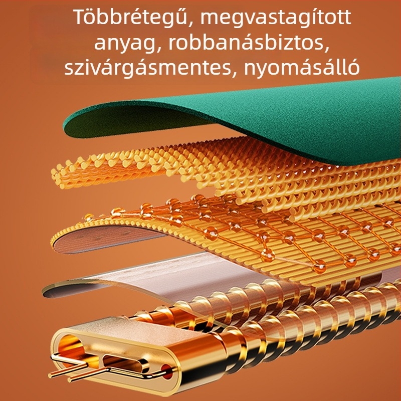 Otthoni újratölthető robbanásbiztos forróvíz-palack – elektromos melegítő a kéznek, a lábaknak és a testnek
