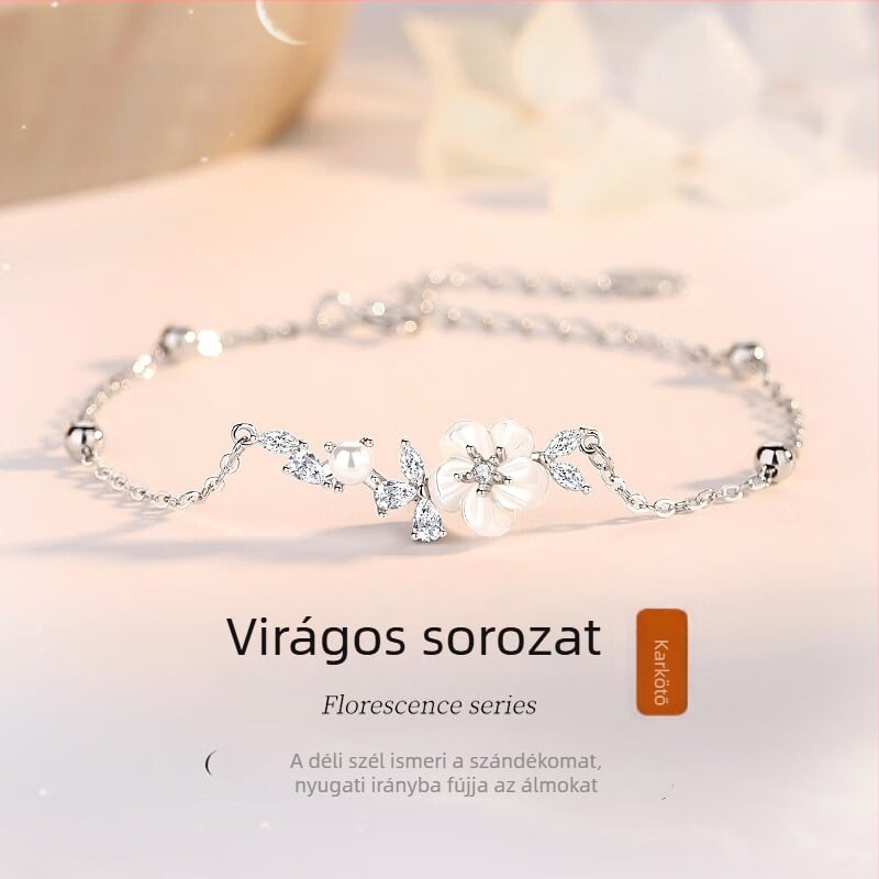 Kamélia karkötő nőknek - nyári könnyed luxus, nišikollekció