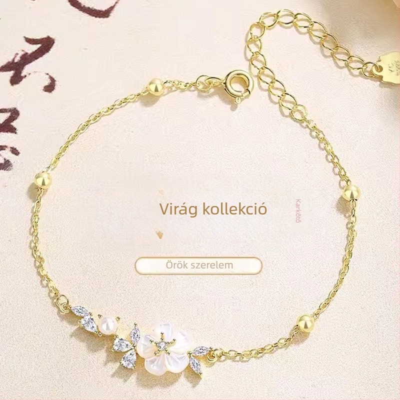 Kamélia karkötő nőknek - nyári könnyed luxus, nišikollekció