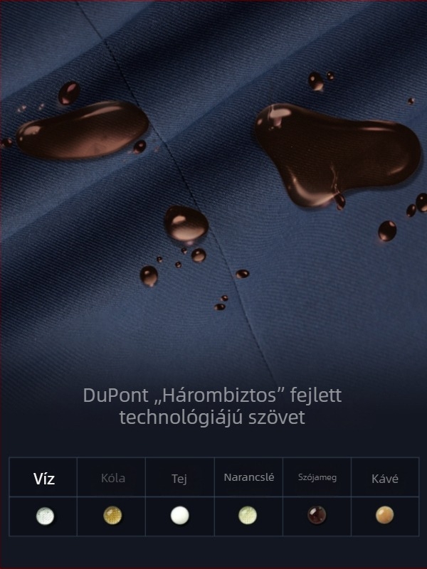 Férfi öltönynadrág háromvédős anyagból, magas minőségű, karcsú fazon, vasalást nem igényel, elegáns esés