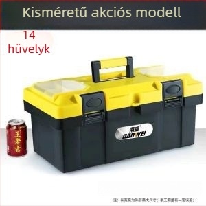 Nanwei Sűrített, többméretű összecsukható szerszámosláda elektromérnökök számára, hordozható, nagy kapacitású műanyag tároló
