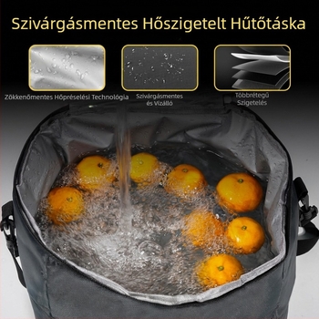 Nagy kapacitású Oxford vászon autócsomagtartó doboz a csomagtartóba, összecsukható, multifunkcionális rendező