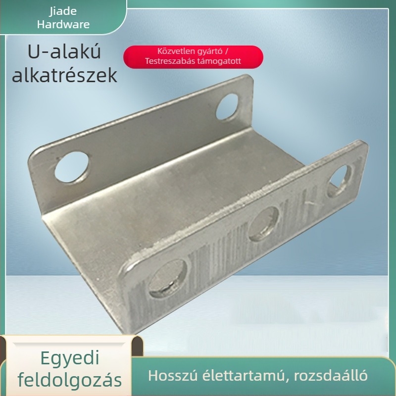 U-alakú fém összekötő elem, szögvas tartó