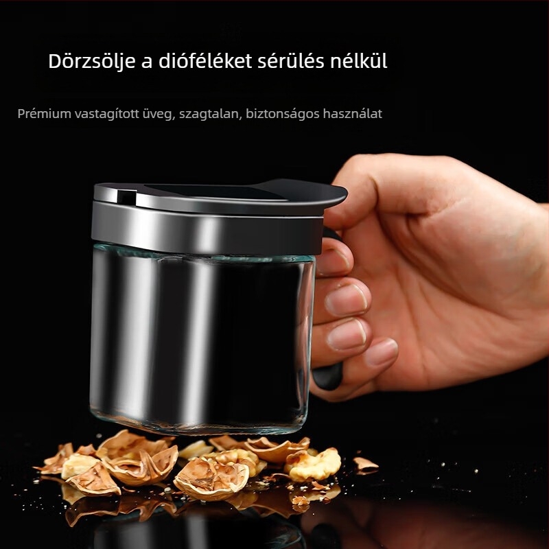 Üveges fűszerező készlet fedőkkel – zárt fűszertartók és olajtartó üveg otthoni konyhához