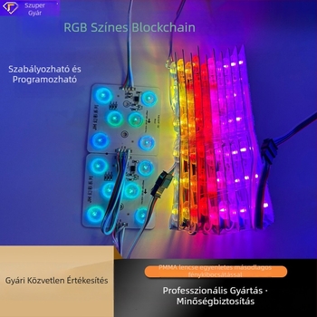 LED háttérvilágító sáv modul mennyezeti lámpatesthez, 220V, 4W, monokróm, 4x3030 LED, 175° fénysugár, beltéri használatra, alumínium alap