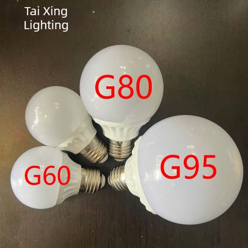 Dragon Ball LED izzó, G608095E27 modell, háromszínű fényforrás: meleg sárga, semleges fehér és természetes fehér, E27 foglalat, 220V
