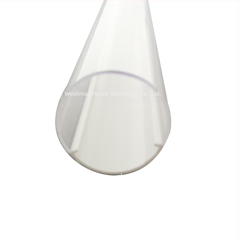LED körkörös PC lámpabúra, integrált teljes műanyag készlet burkolat, átlátszó PC lámpabúra T5/T6/T8