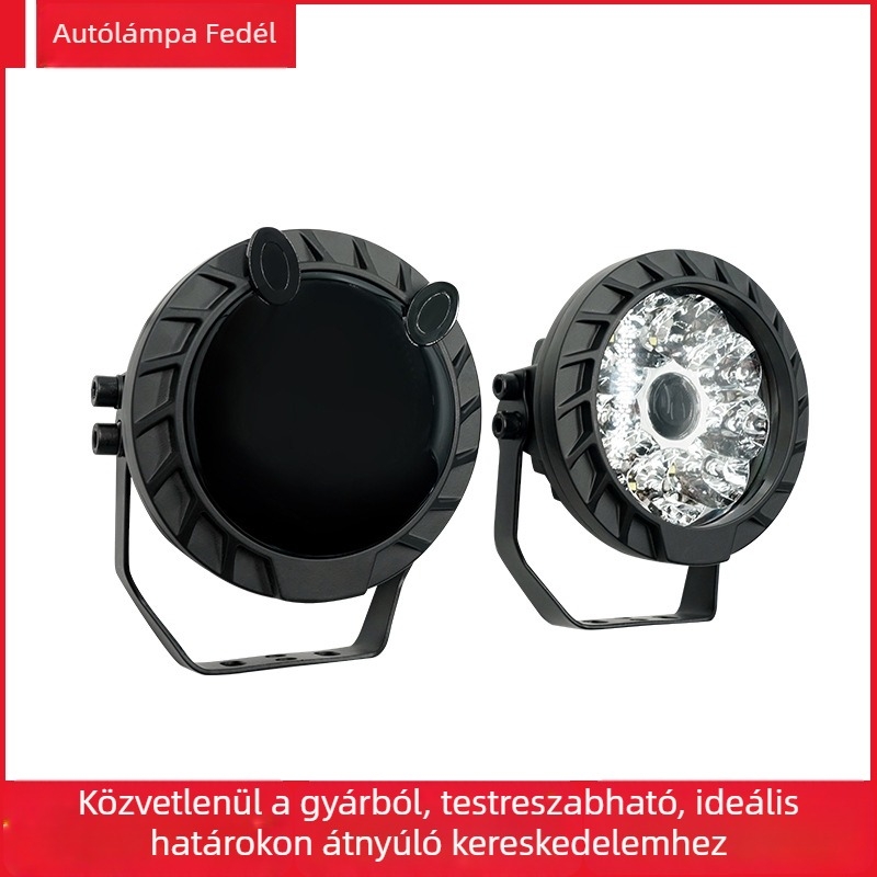 Jeep Wrangler körkörös spotlámpa védőburkolat, 5 és 7 hüvelyk, vízálló lámpaház