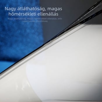 Porsche Cayenne első fényszóró burkolat (2018–2023), átlátszó PC