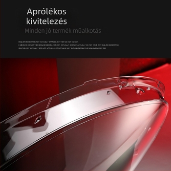 Porsche Cayenne első fényszóró burkolat (2018–2023), átlátszó PC