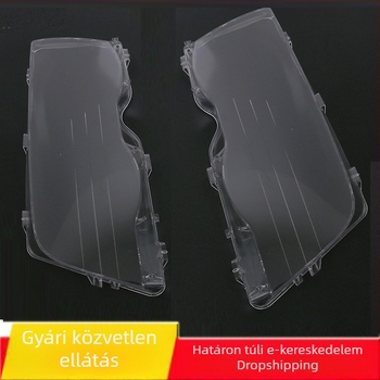 BMW E46 1998–2001 négyajtós fényszórófedél, átlátszó PC anyagú