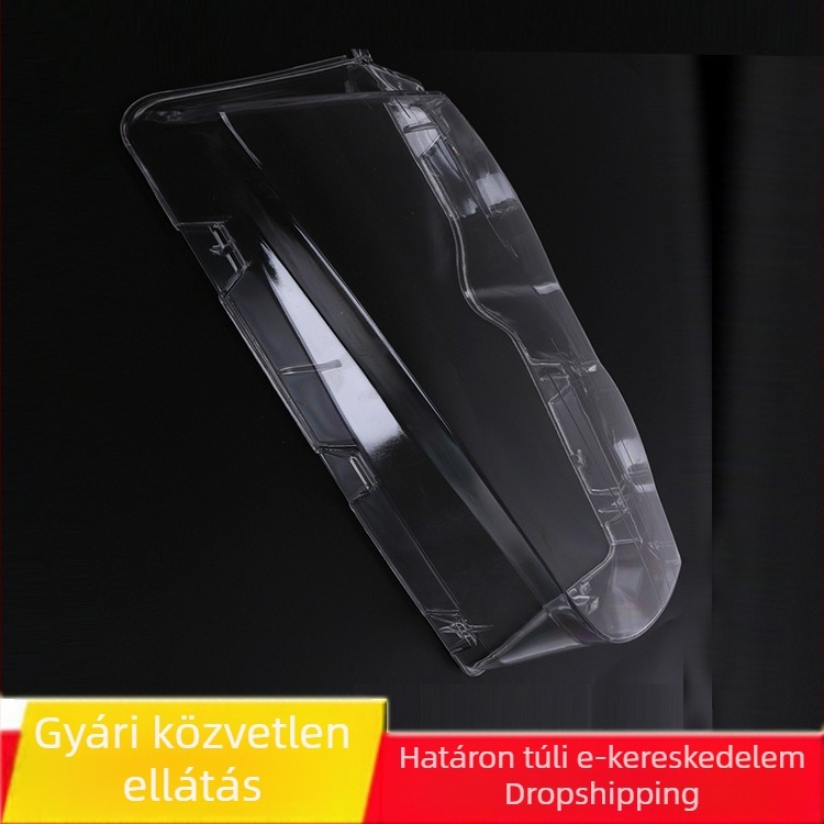 BMW E46 1998–2001 négyajtós fényszórófedél, átlátszó PC anyagú