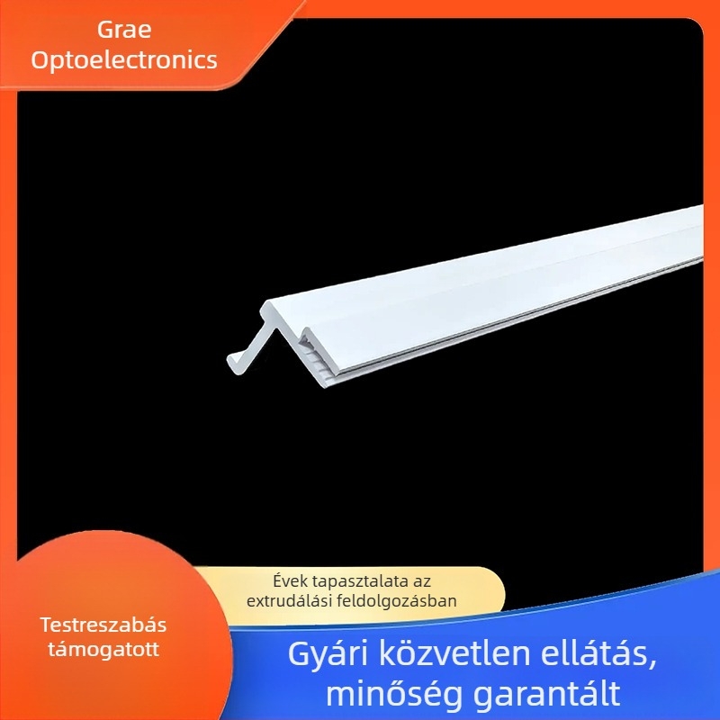 Személyre szabható ABS extrudált profilok szekrényekhez és lámpabura kiegészítők