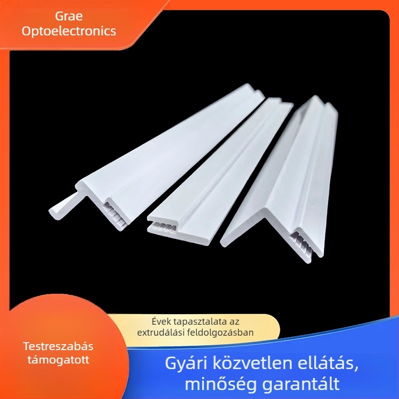 Személyre szabható ABS extrudált profilok szekrényekhez és lámpabura kiegészítők