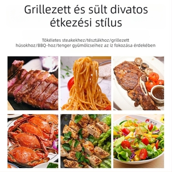 Fekete borsos tengeri só ízesítő beépített őrlővel – csirkemell, marhahús, zöldségek és saláta fűszerezésére