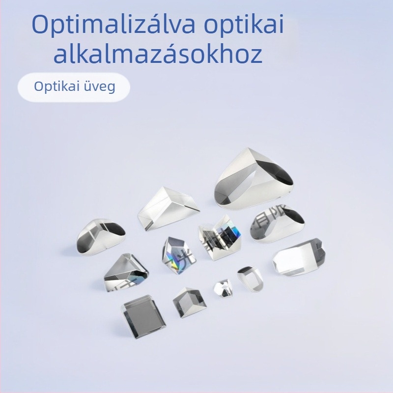 Optikai üveglencsék, ragasztott prizmák és konkáv-konvex gömbtükrök – testre szabható