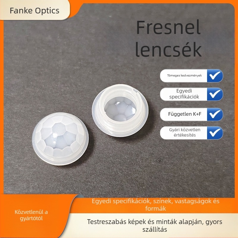 Fanke Optikai Fresnel Lencse Okos Otthonhoz, Infravörös Emberi Test Szenzor Lencse, Világítás Kapcsoló, Magas Érzékenység