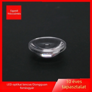 28 mm átmérőjű optikai lencse, plano-konvex fókuszlencse éllel, elektromos jármű fényszóróhoz