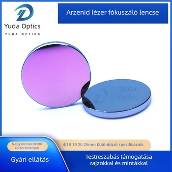 GAAs galium arsenide fókuszlencse lézergravírozáshoz φ18, φ19, φ20