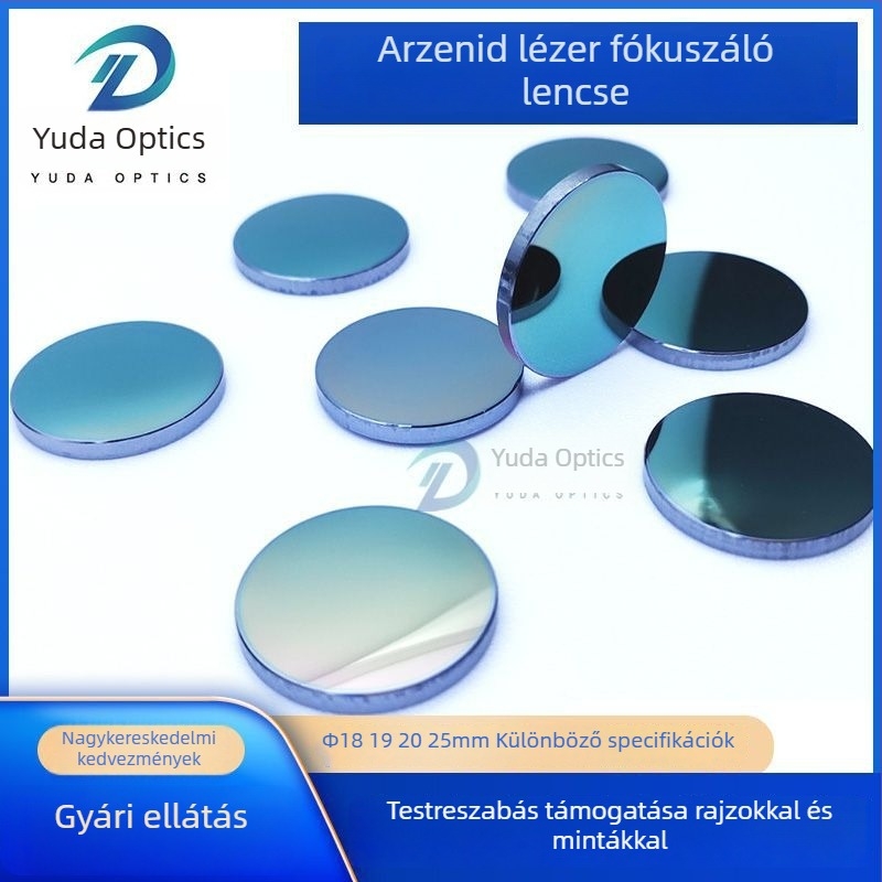 GAAs galium arsenide fókuszlencse lézergravírozáshoz φ18, φ19, φ20